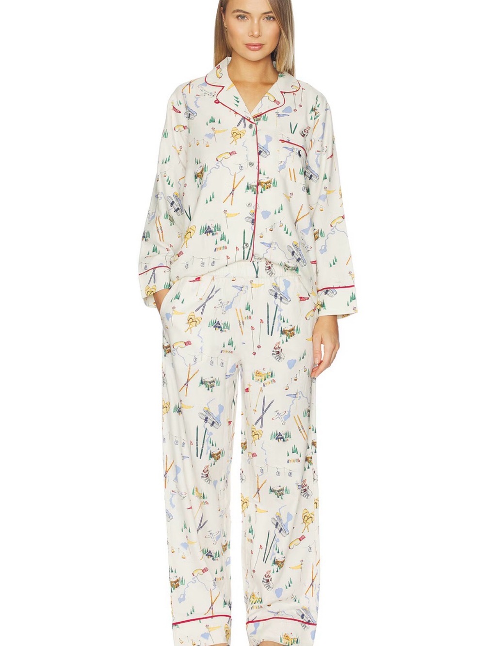 Polo Ralph Lauren Ski Print Pajama Set - Picture 3 of 3